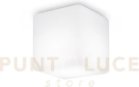 Luna plafoniera da esterno ip44 1 luce attacco g9 inclusa 11x11cm