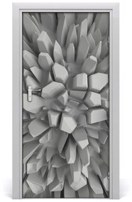 Sticker porta Astrazione 3D 85x205 cm