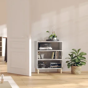Credenza grigio cemento 57x35x70 cm in truciolato