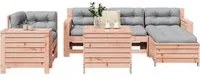 Set Divani da Giardino 7 pz in Legno Massello Abete Douglas 3250510