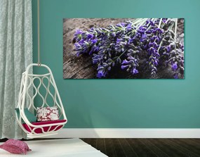 Stampa su tela – Bouquet di lavanda