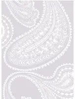 Cole & Son Carta da parati Rajapur - White on Lilac