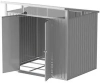 Casetta in Metallo Palladium Duramax 8'x6' a due porte 196,5x199x229 cm colore grigio