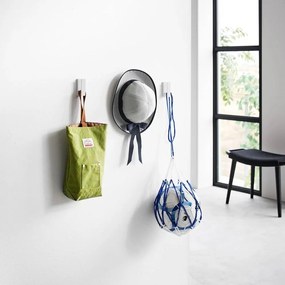 Set di ganci da parete bianchi in metallo 3 pz Tower – YAMAZAKI