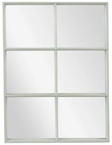 Specchio MIRROR VICTOIRE rettangolare in legno verde 80 x 60 cm INSPIRE