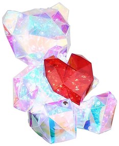 Globo 28058K - Lampada da tavolo dimmerabile BRONDAR LED/3W/5V 1200 mAh orso