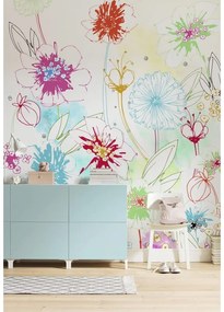 Fotomurale Joyful, multicolore