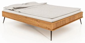 Letto matrimoniale in rovere 180x200 cm Kula - The Beds