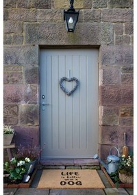 Zerbino in fibre di cocco 40x60 cm Life Is Better With a Dog – Artsy Doormats