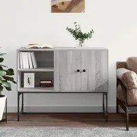 Credenza Grigio Sonoma 100x40x79,5 cm in Legno Multistrato 831821