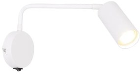 Lampada da parete TINA 1xGU10/15W/230V bianca