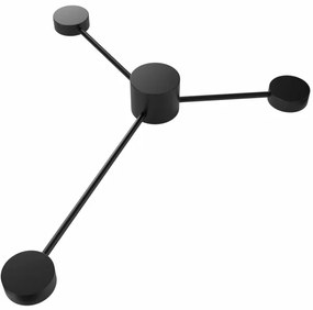 Applique a LED JOY 3xGX53/6W/230V nero