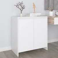 Credenza Bianca 70x41x75 cm in Legno Multistrato 809737