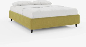 ERON letto sommier imbottito con vano contenitore in tessuto impermeabile certificato Oeko-Tex