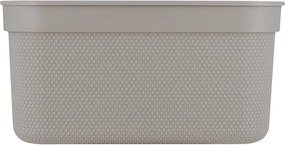 Scatola di plastica con coperchio Deco - Rotho