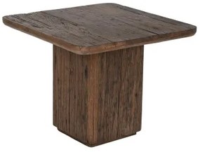 Tavolo aggiuntivo Home ESPRIT Marrone Legno Riciclato 61 x 61 x 50 cm