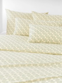 Copripiumino in cotone percalle con stampa geometrica Inki