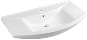 Aqualine - Lavabo da incasso ZERO 97x51 cm ceramica/bianco