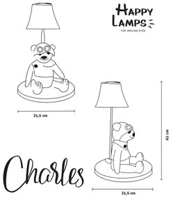 Happy Lamps - Lampada da tavolo LED per bambini CHARLES LED/5,4W/230V orso