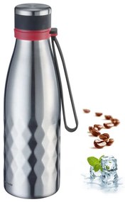 Bottiglia da viaggio grigio chiaro, in silicone, 550 ml Viva - Westmark