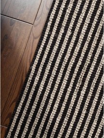 Tappeto in juta nero tessuto a mano 160x230 cm Harvest Ebony - Elle Decoration