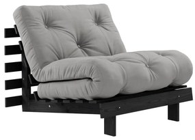 Poltrona grigia Roots Black Night - Karup Design