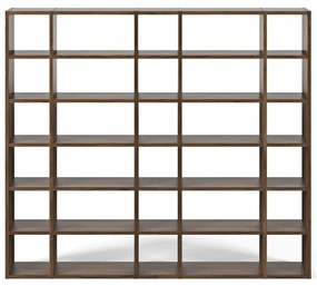 Libreria in noce 255x224 cm Pombal - TemaHome