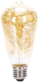 Lampadina LED FILAMENT ST64 E27/1,2W/230V 2500K - Aigostar