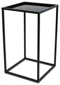 Portafiori 40x24 cm nero