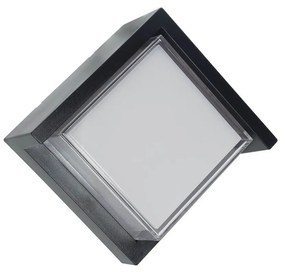 Applique IP65 LED da Parete 12W B. Naturale a Rombo Colore Bianco Naturale 4.200K