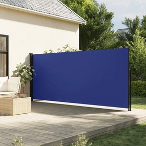 Tenda Da Sole Laterale Retrattile Blu 180x300 Cm /
