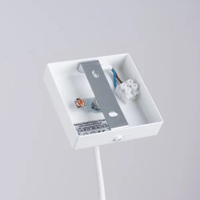 Sollux SL.1397 - Lampadario a sospensione con filo PRYSM 1xG9/8W/230V bianco