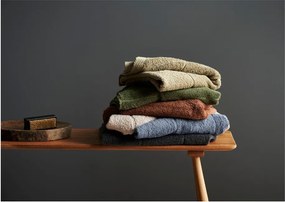 Asciugamano tipo terry grigio scuro in cotone 50x100 cm Line – Södahl