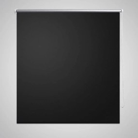 Tenda A Rullo Oscurante Buio Totale 100 X 230 Cm Nera /