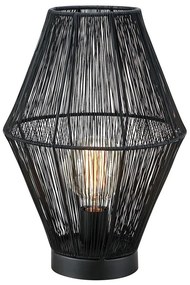 Markslöjd 108666 - Lampada da tavolo CASA 1xE27/40W/230V nero