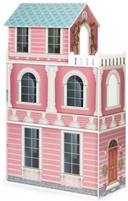 Grande casa delle bambole Barbie con set di mobili