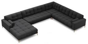 Divano angolare grigio scuro (angolo destro) Bali - Cosmopolitan Design