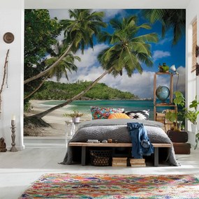 Fotomurale KOMAR Tropical sea, Multicolore 368X254 cm