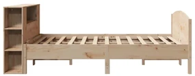 Letto libreria senza materasso 150x200 cm in legno di pino