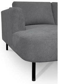 Divano angolare grigio scuro (angolo destro/"U") Hero - Scandic