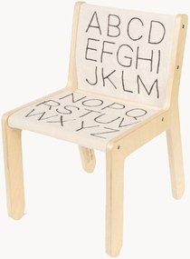 Sedia per bambini in legno ABC