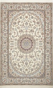 Nain Tappeto 200x130 Beige (Iran) Annodato A Mano