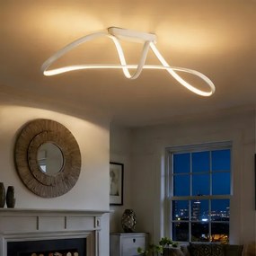 Brilagi-LED Plafoniera dimmerabile TWISTER LED/60W/230V 3000-6000K bianco + telecomando