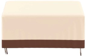 Coperture per panca a 3 posti 2pz 159x84x56/81 cm 600d oxford