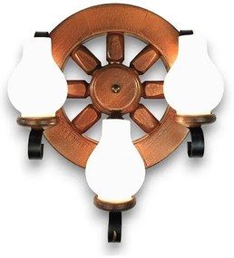 Brilagi - Applique ROATA APLICA 3xE14/40W/230V faggio/noce