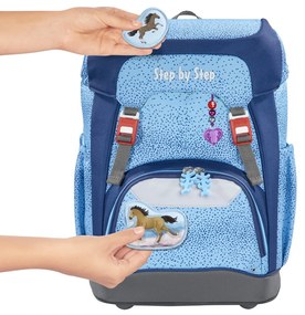 Zaino scuola GRADE Step by Step – Cavallo, certificato AGR