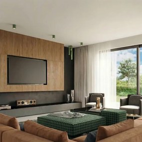Sollux SL.2071 - Faretto LAGOS 1xGU10/10W/230V verde