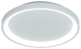 Brilagi - LED dimmerabile plafoniera FALCON SLIM LED/42W/230V Ø 50 cm bianco + telecomando
