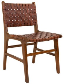 Set di 2 sedie da pranzo in teak marrone Perugia - House Nordic