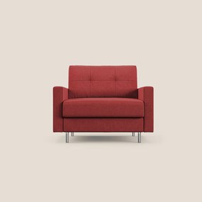 Megan poltrona letto in microfibra smacchiabile T11